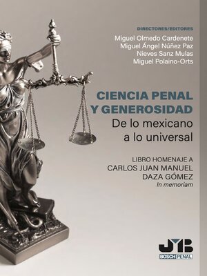cover image of Ciencia Penal y Generosidad.